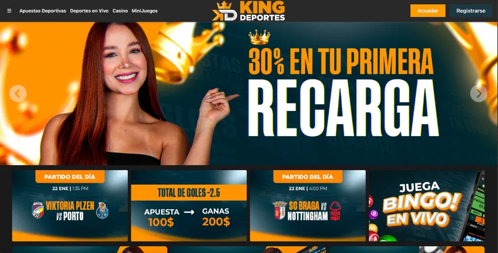 🎲 Vive la emoción única de Kings Deportes: una experiencia de casino inigualable en Venezuela